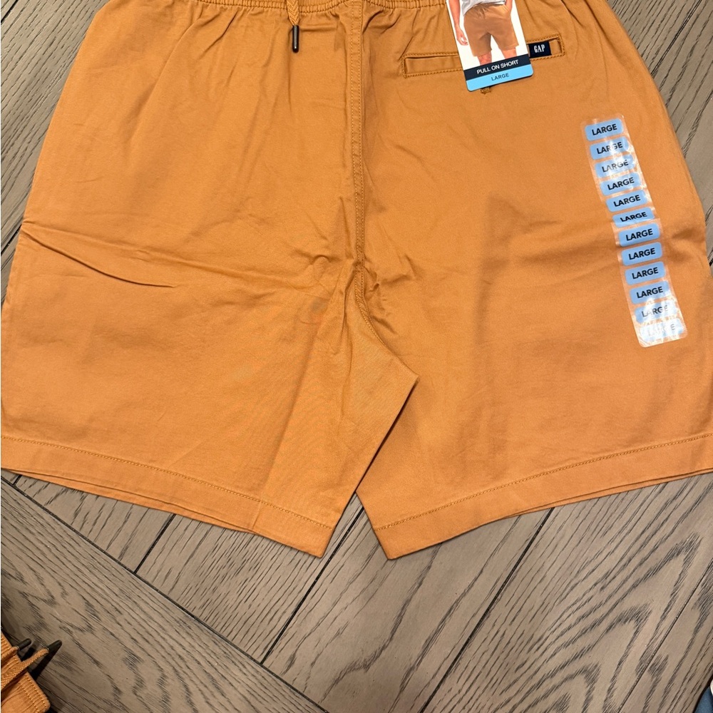 Men's Gap Dark Tan Chino Shorts